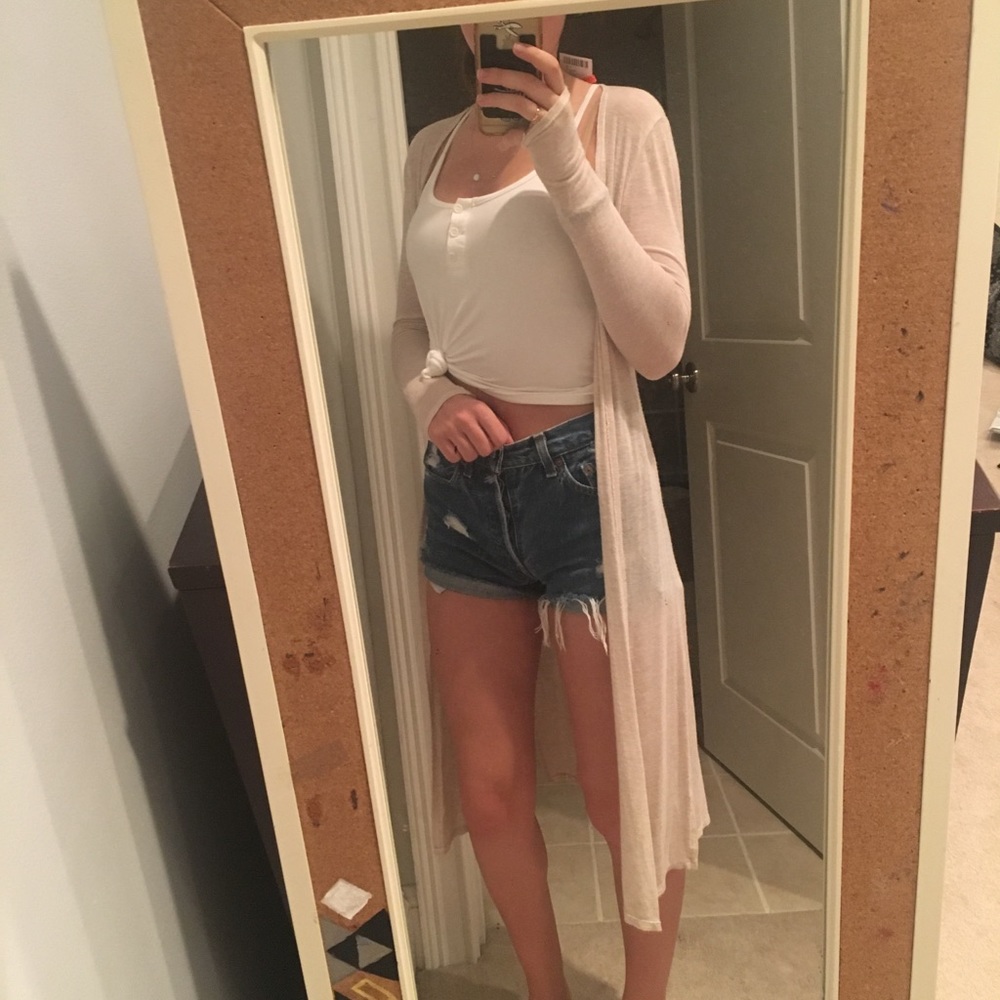 Long cardigan